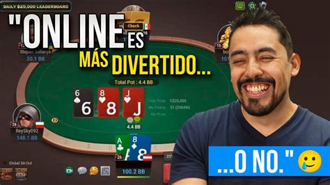 Poker en vivo vs. poker online, la eterna pelea .